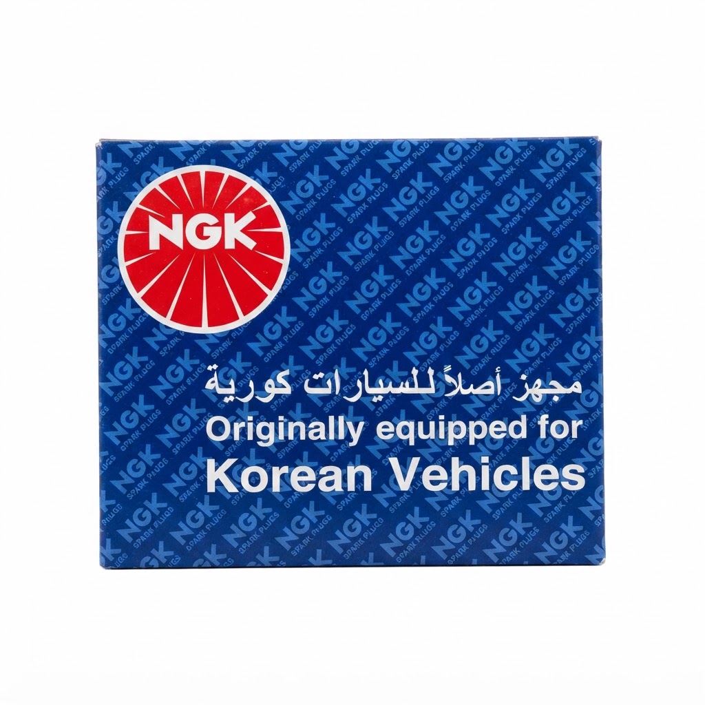 شمع NGKپلاتینی پایه کوتاه