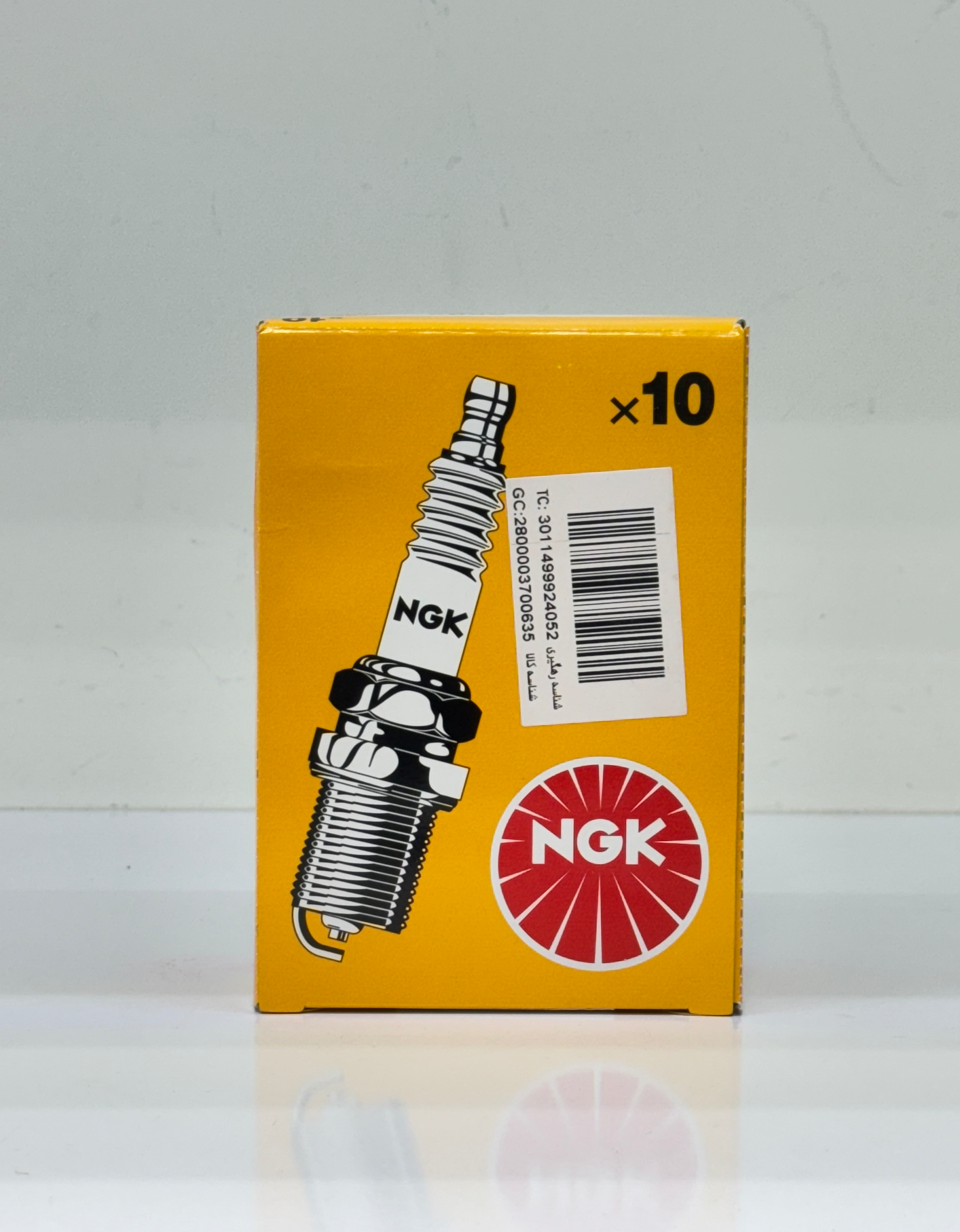 شمع NGKپلاتینی کوتاه